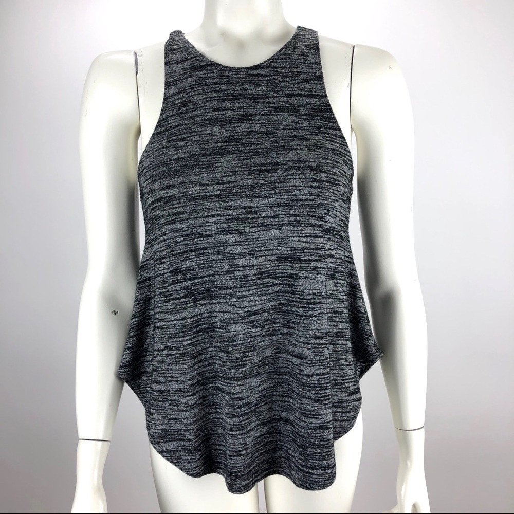 Wilfred Free Aritzia Racerback Crop Tank Gray - XS - Picture 1 of 4